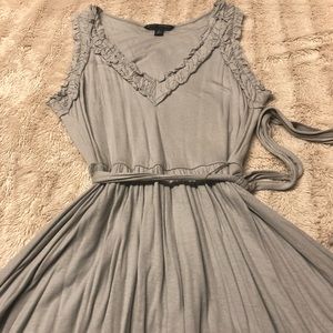 Gray Banana Republic Cotton Dress